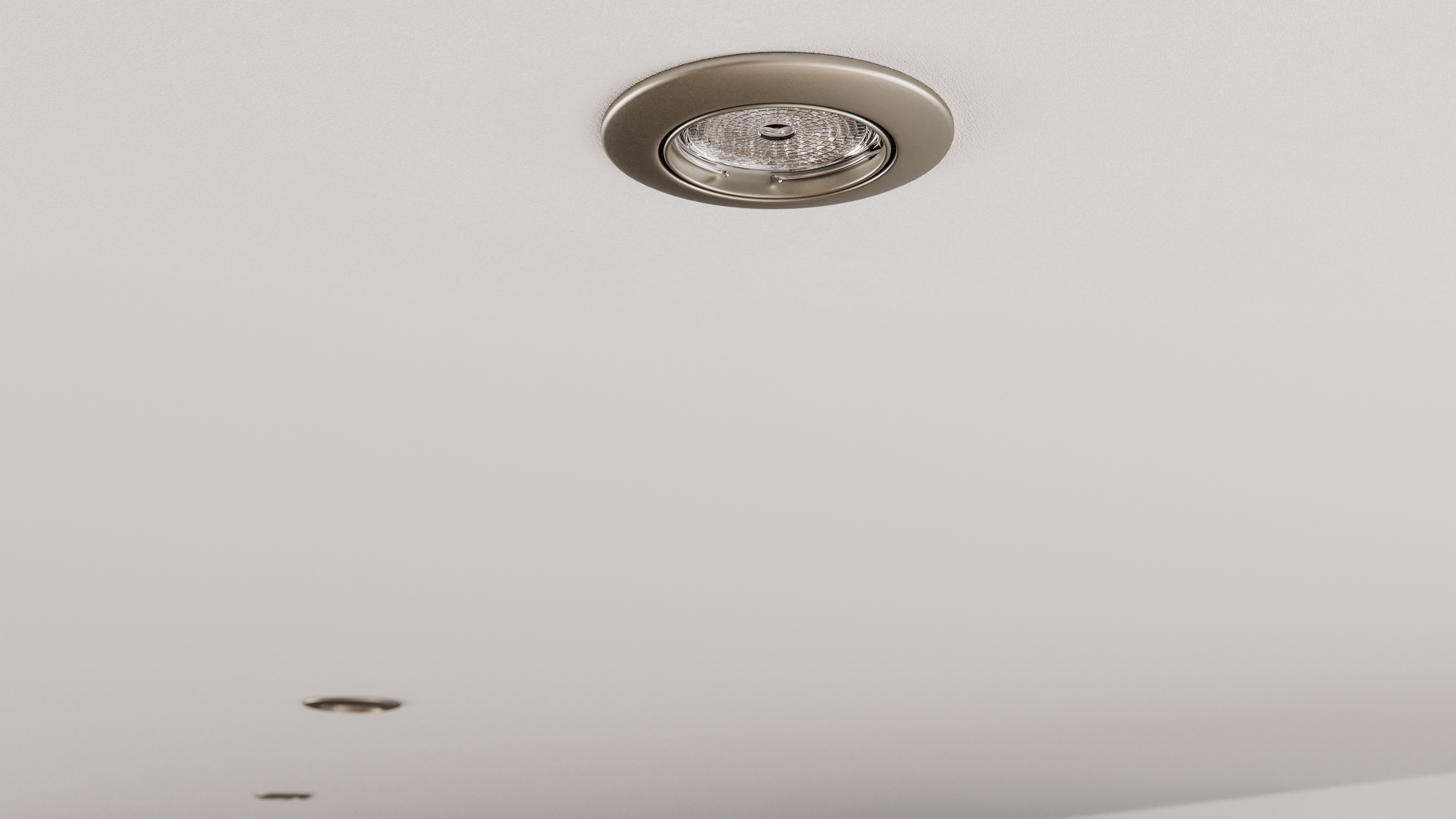 Zapuštěná stropní svítidla saténový chrom 